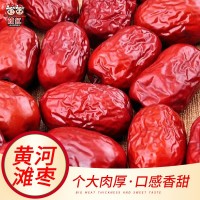 陜北狗頭棗（五星）黃河灘棗批發紅棗駿棗可夾核桃產地直銷