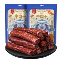 蒙時代風干牛肉干正宗內蒙古特產手撕零食熟食真空小包裝牛肉干