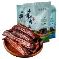 內蒙古草原牧蒙之原手撕牛肉干開袋即食牛肉