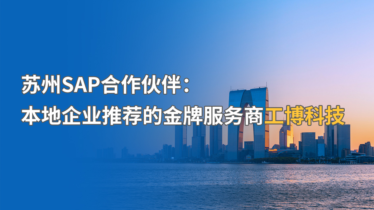 蘇州SAP代理公司排名：工業(yè)園區(qū)企業(yè)推薦的服務(wù)商